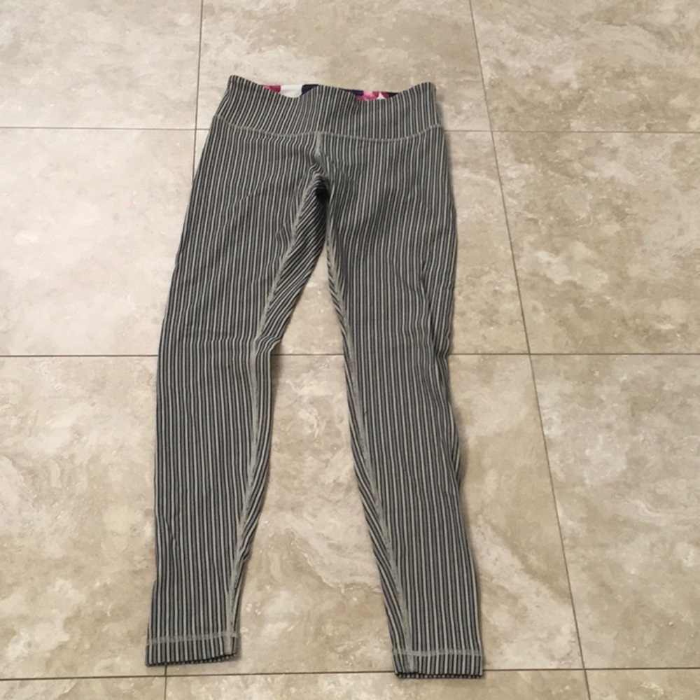 Lululemon striped leggings